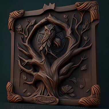 3D модель Игра Hearthstone The Witchwood (STL)